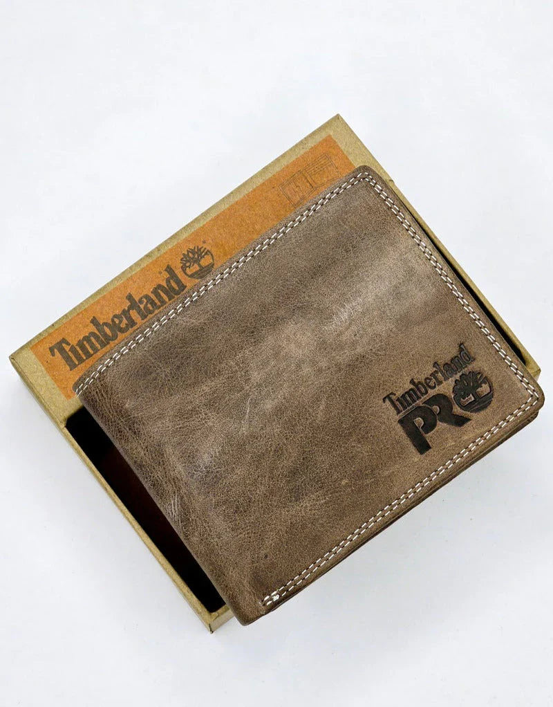 TL Brown Leather Wallet For Men