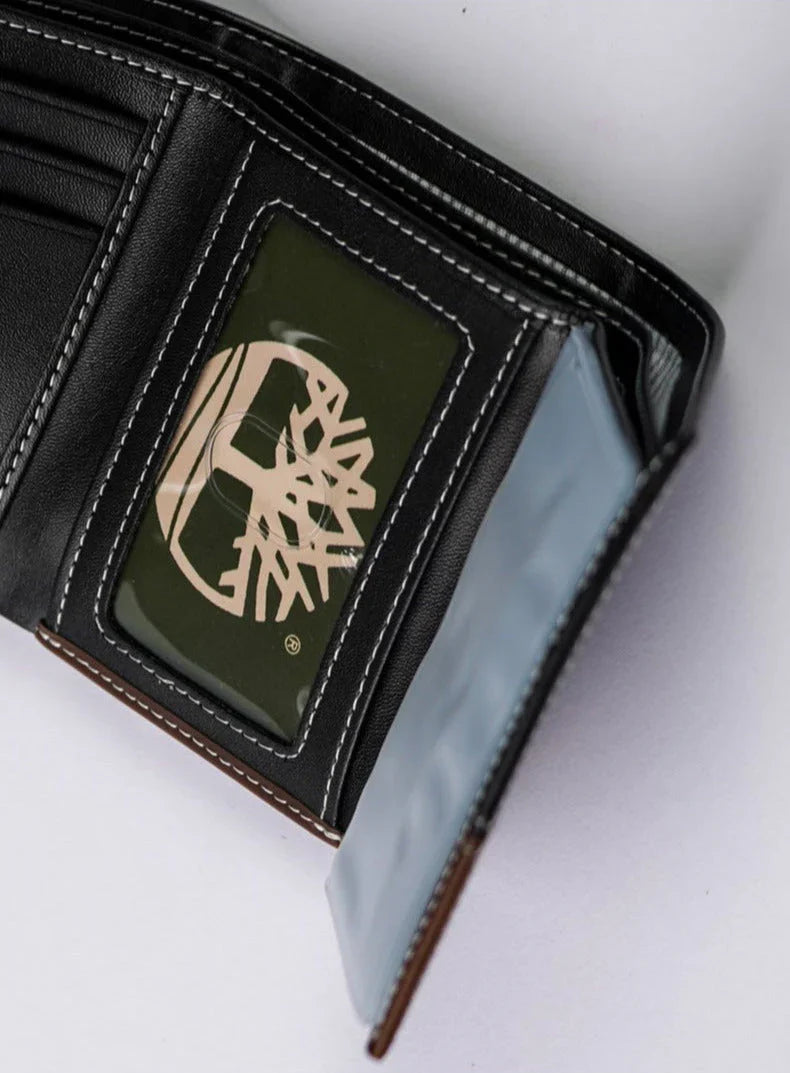 TL trifold leather wallet For Men