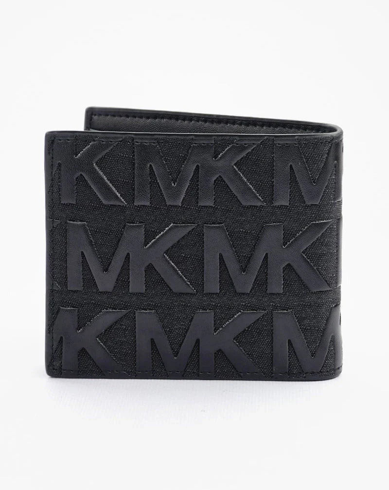 TL Black Leather Wallet For Men