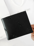 CK Black Leather Wallet For Men