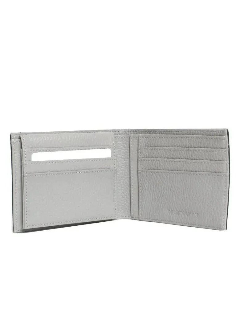 EA Black Leather Wallet For Men