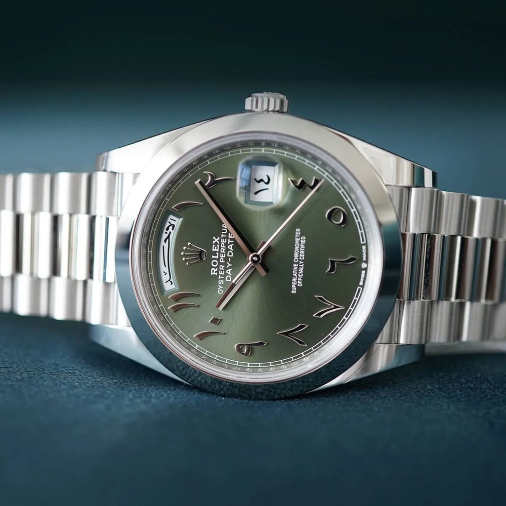 Rolex Day-Date Arabic numeral watch