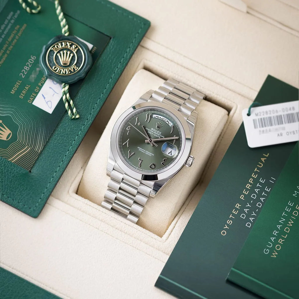 Rolex Day-Date Arabic numeral watch