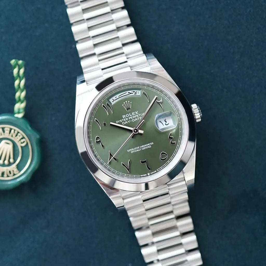 Rolex Day-Date Arabic numeral watch