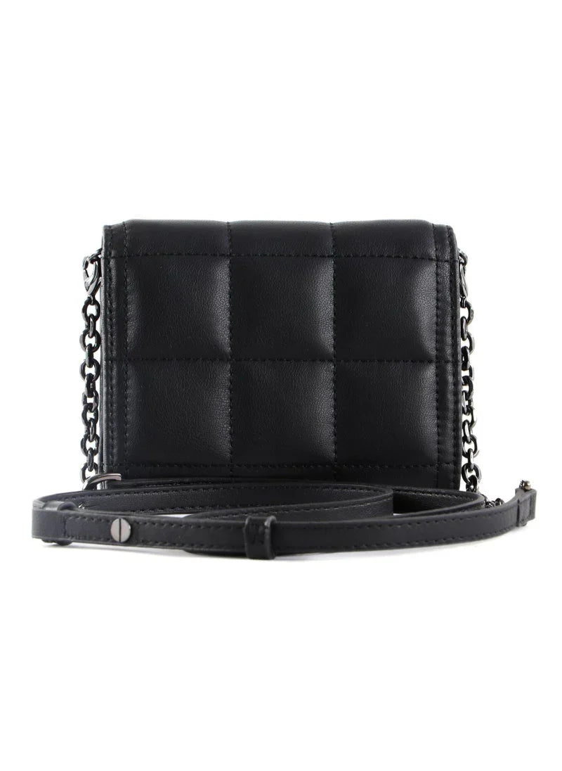 CK Quilted Black Wallet For Women