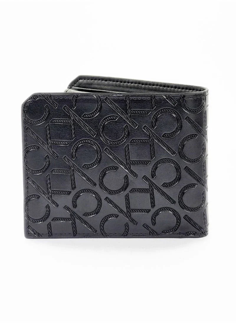 CK Black Leather Wallet For Men