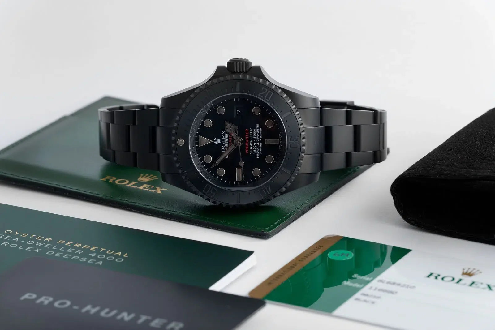 Rolex Deep Sea Phantom Black Mirror Original Watch