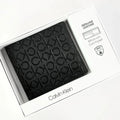 CK Black Leather Wallet For men
