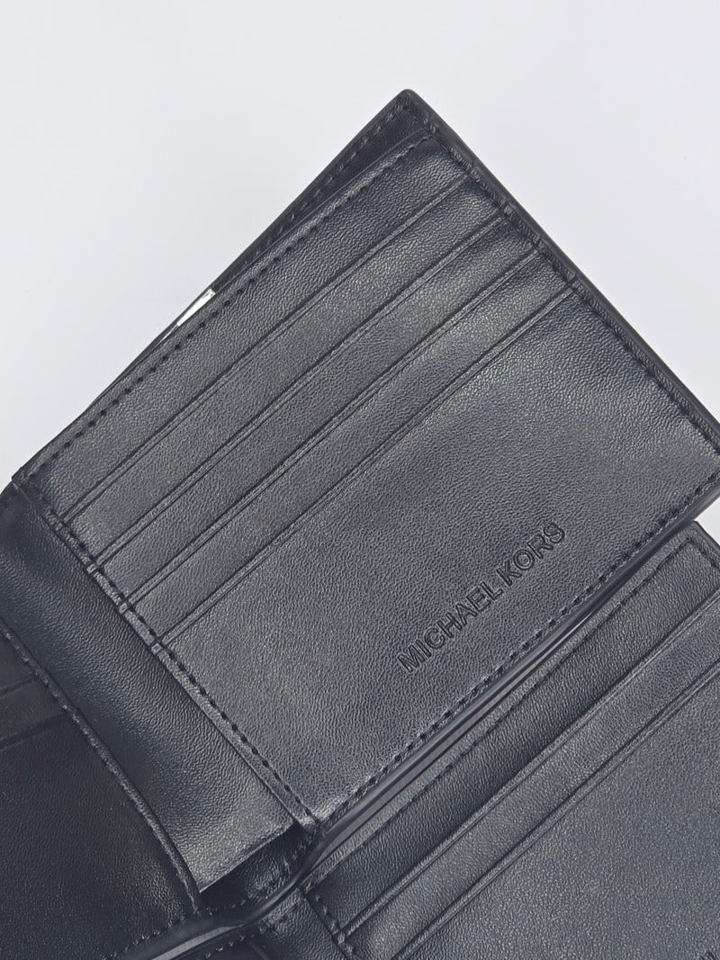 TL Black Leather Wallet For Men