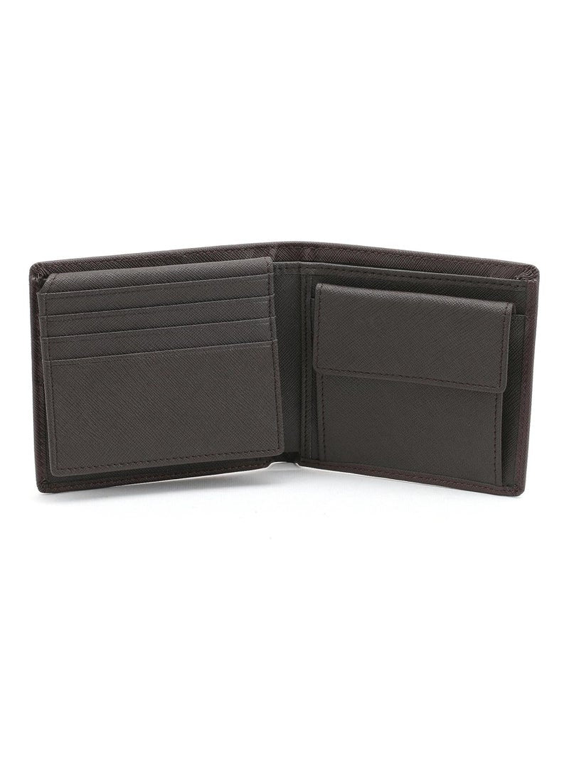 CK Brown Wallet-Keychain-Card Holder Set For Men