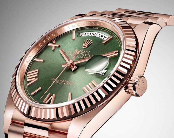 Rolex Day-Date Mirror Original Watch
