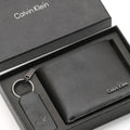 CK Wallet & Keychain Set For Men