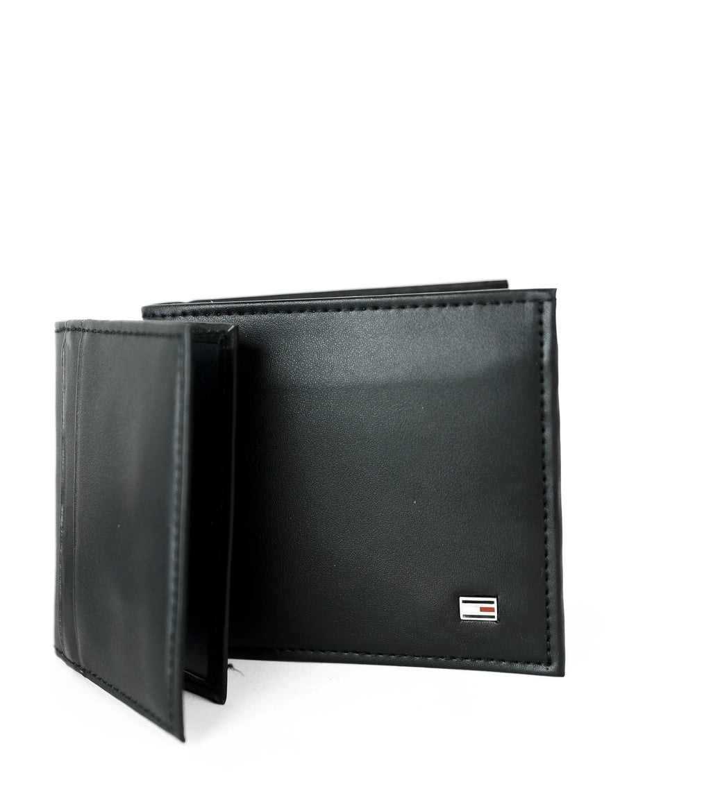 CK Black Leather Waller For Men