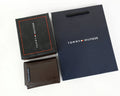 TH Brown Trifold Wallet For Men