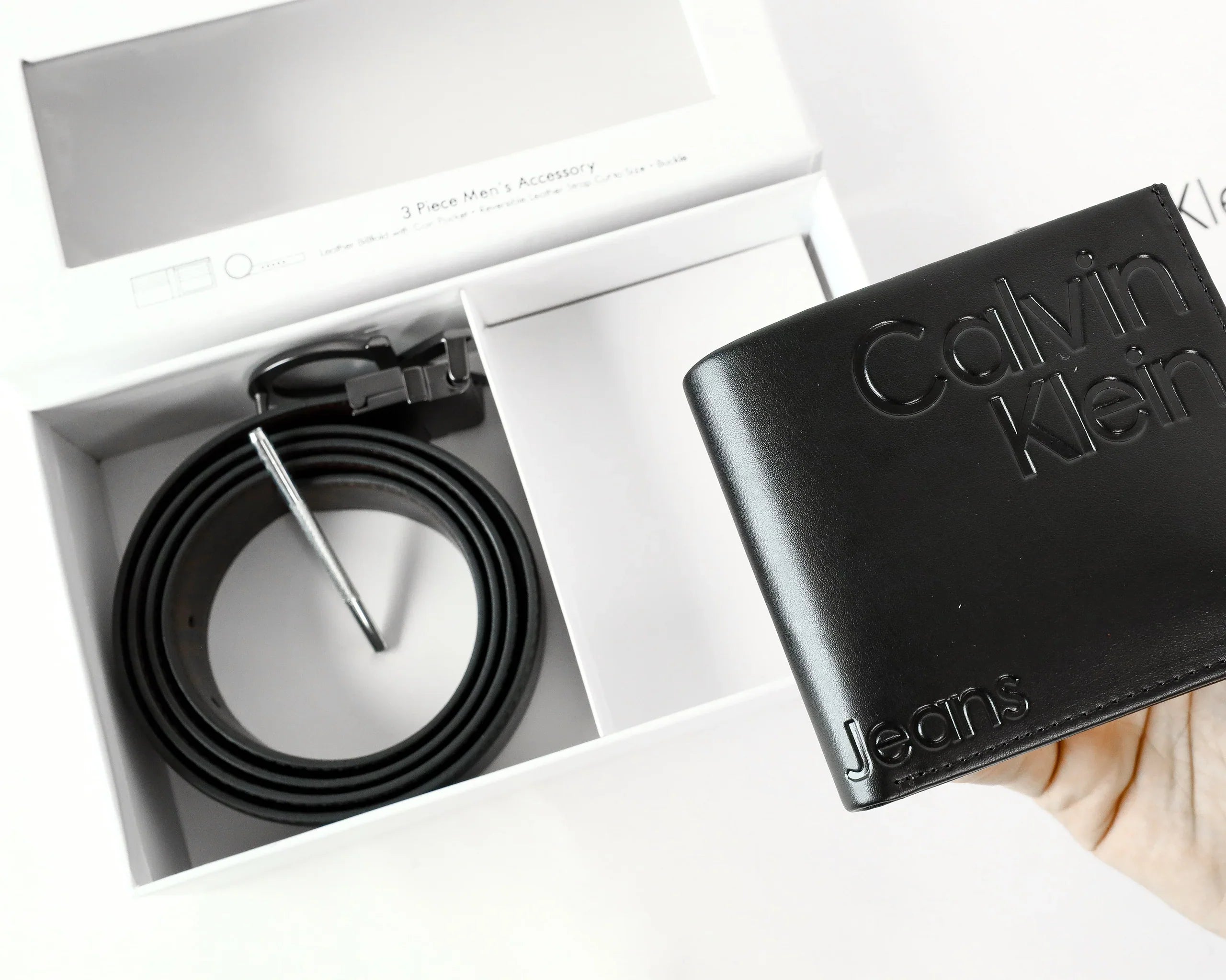 CK Wallet-Belt Set For Men