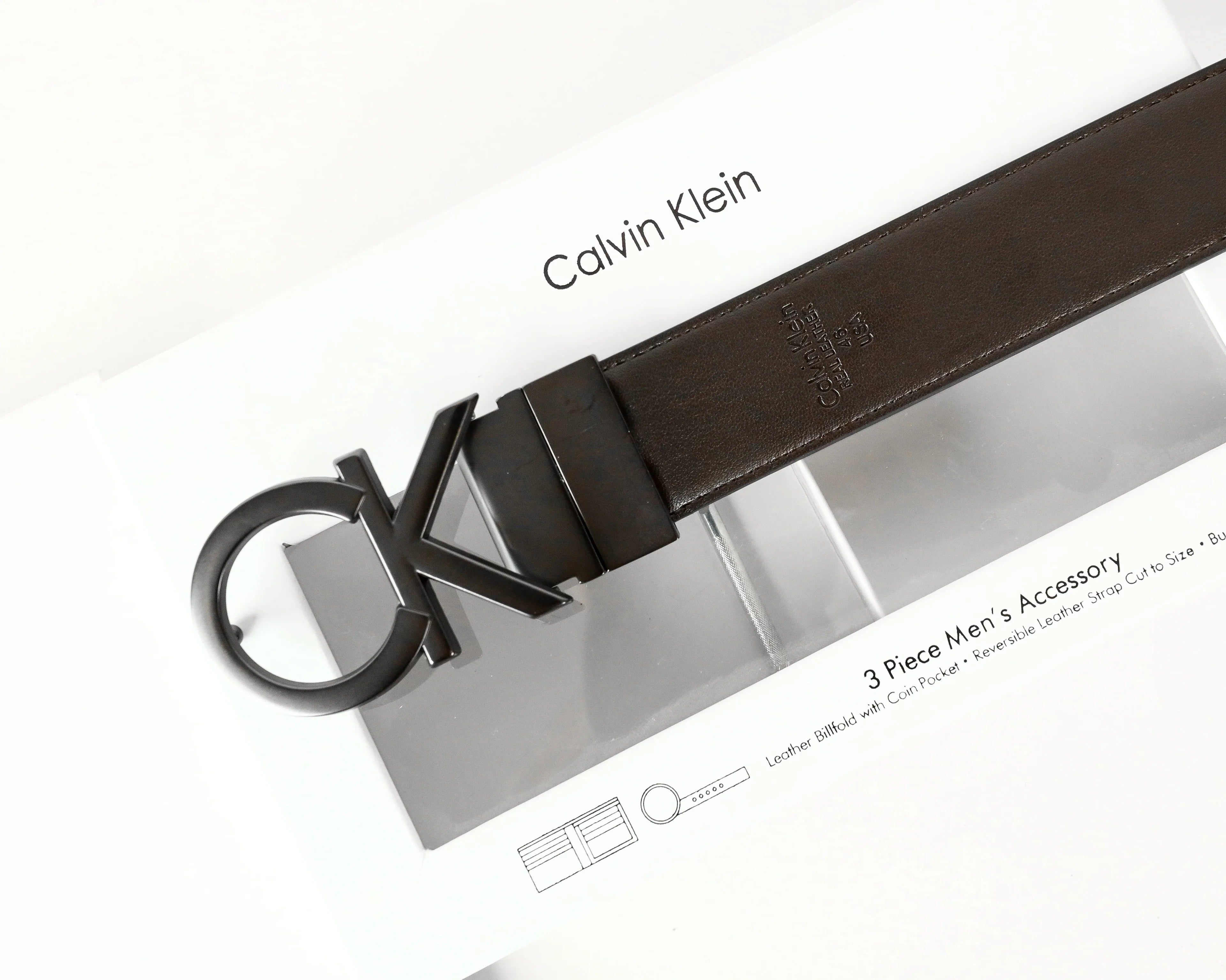 CK Wallet-Belt Set For Men