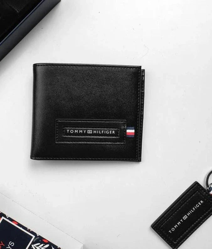 TH Wallet & Keychain Set For Men