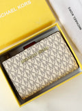 MK Beige Wallet For Women