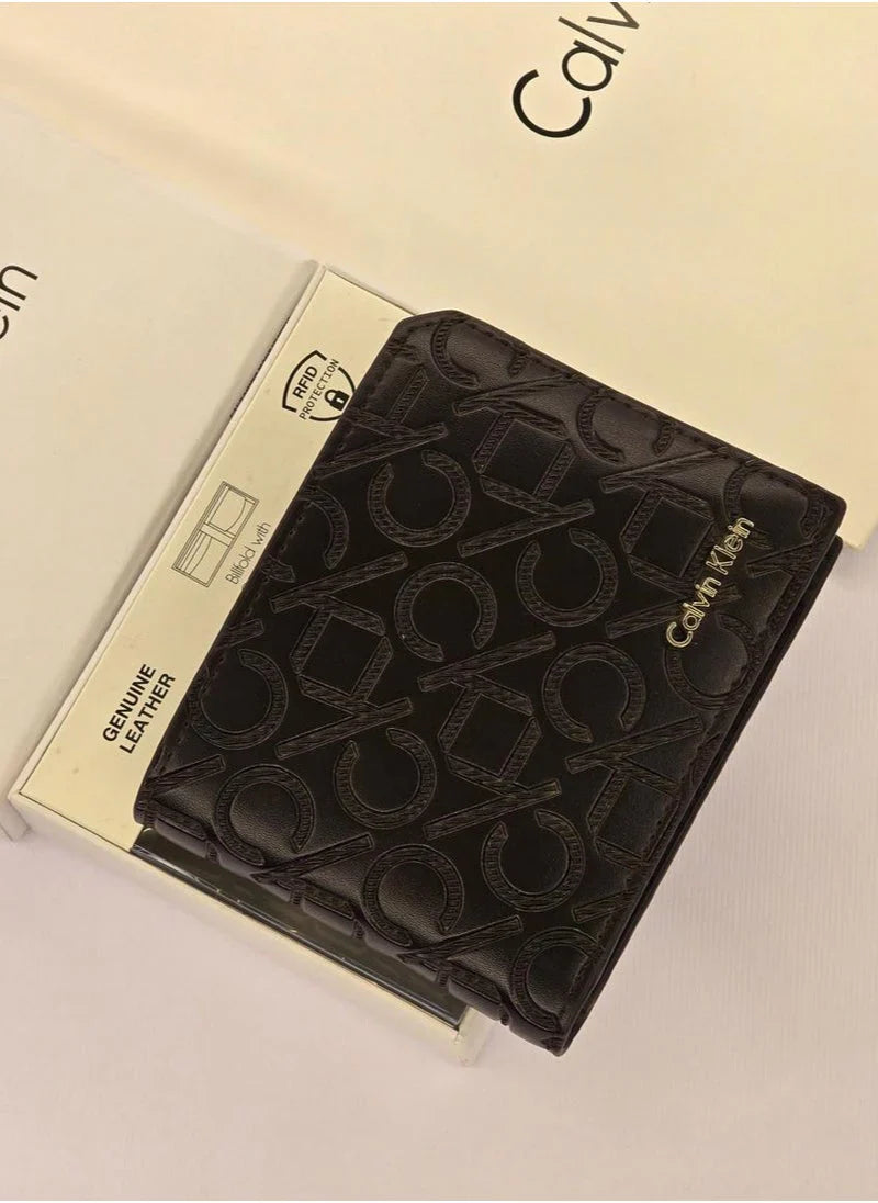 CK Brown Leather Wallet For Men