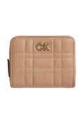 CK Quilted Nude Wallet For Women