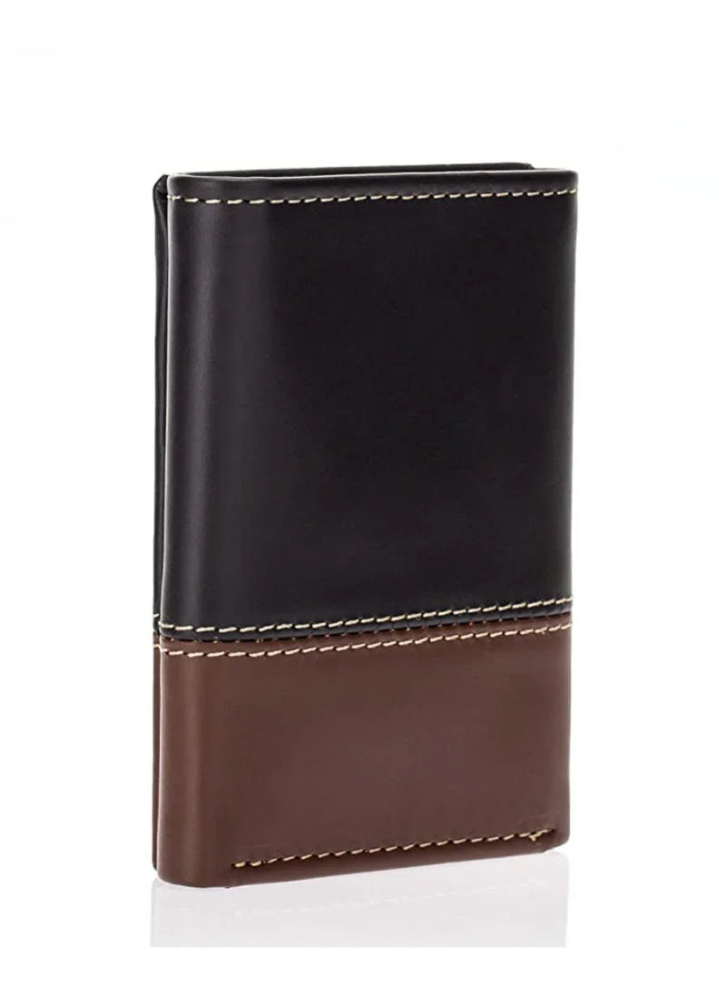 TL trifold leather wallet For Men
