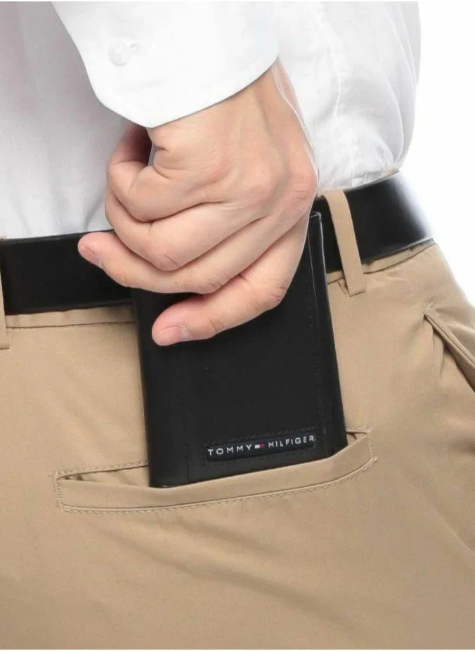CK Black Leather Wallet For Men