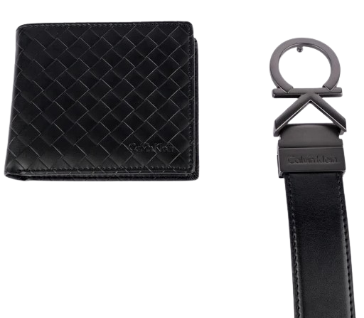CK Set of Wallet and Belt