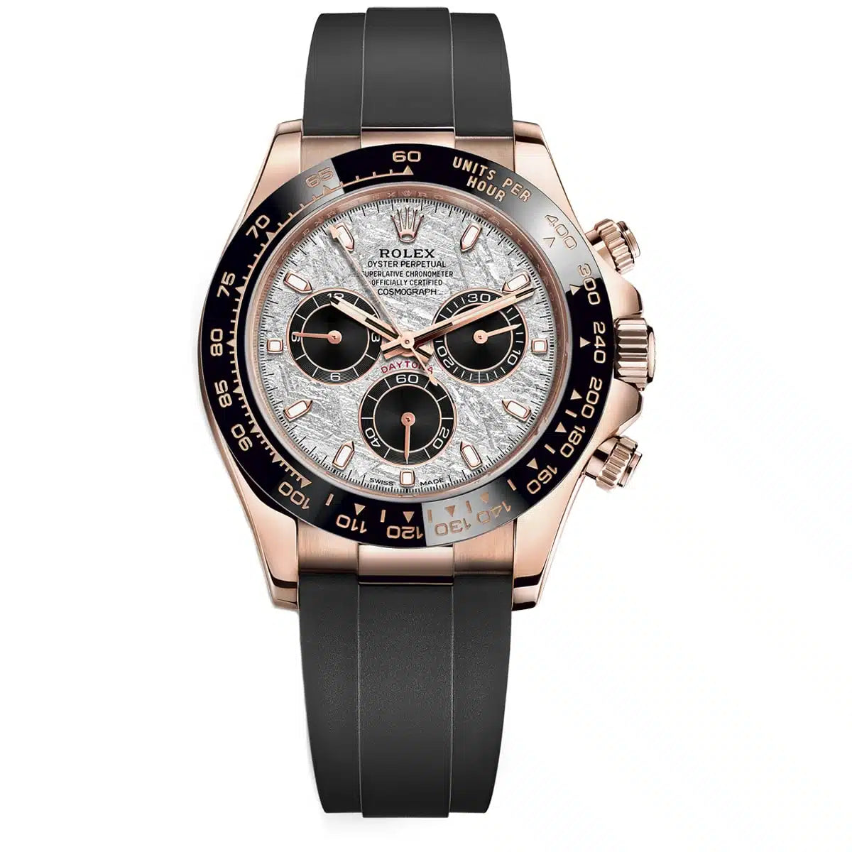Rolex Men's Daytona Mirror Leather Watch (Original)