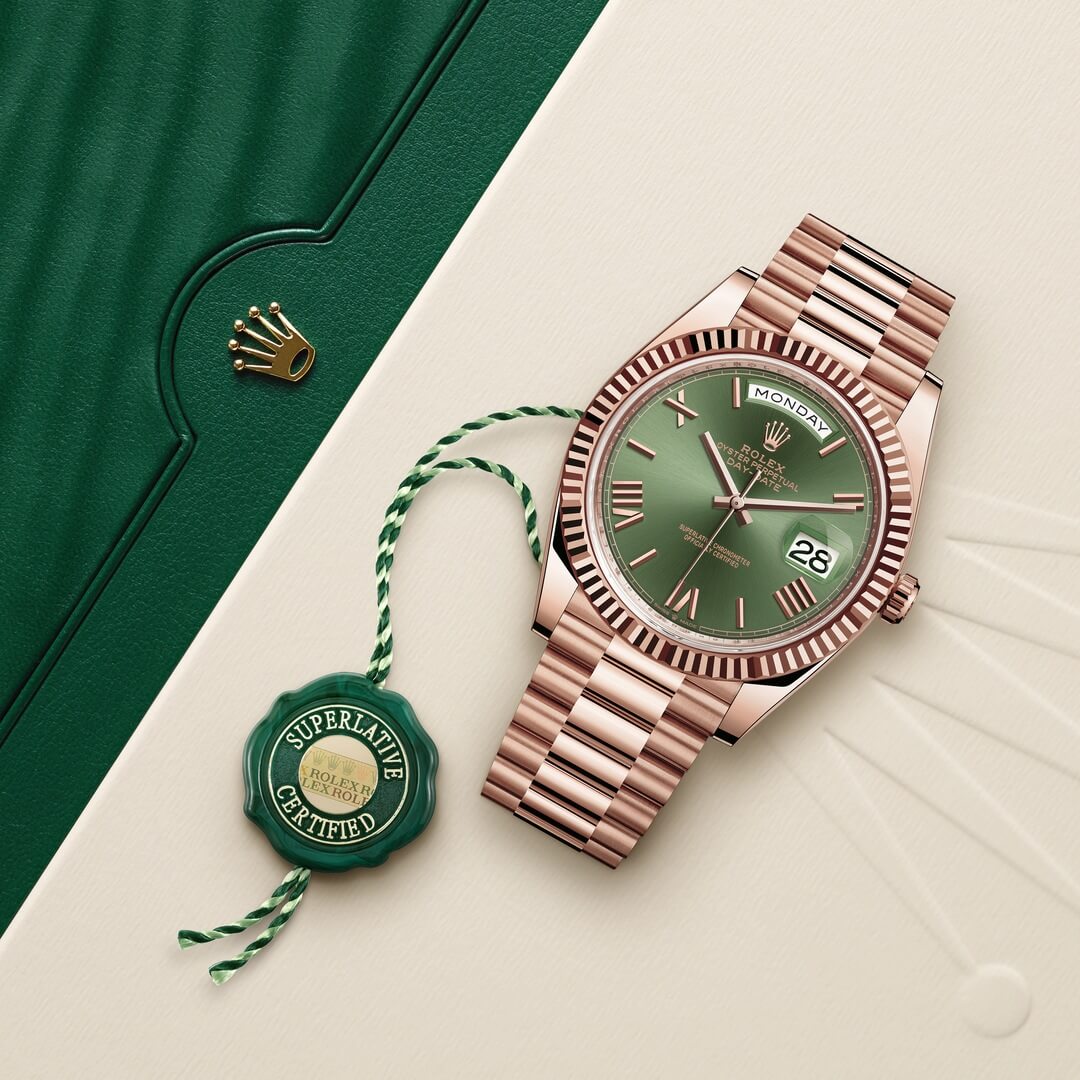 Rolex Day-Date Mirror Original Watch