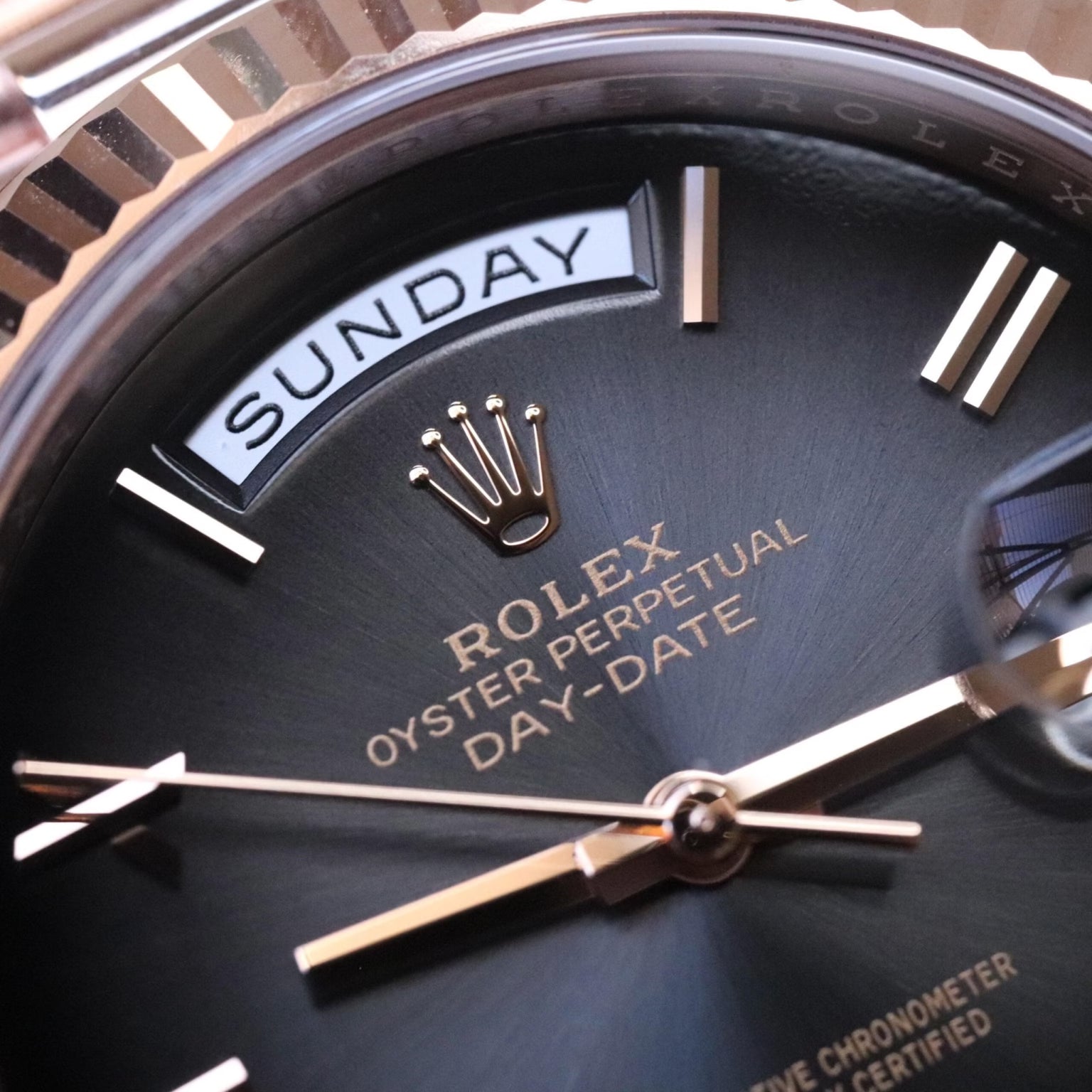 Rolex men's Day-Date watch