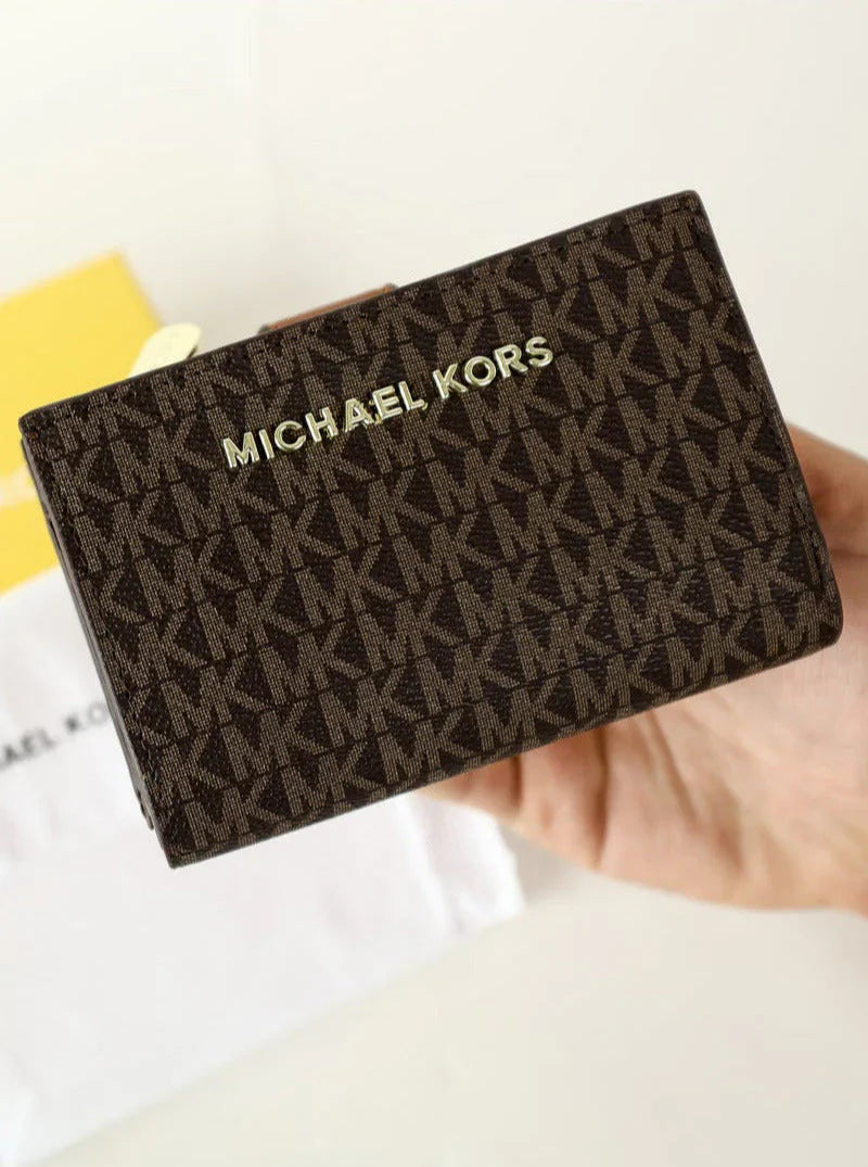 Mk Brown Wallet For Women