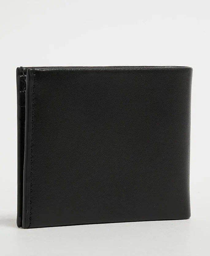 CK Black Leather Wallet For Men