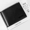 CK Black Leather Wallet For Men