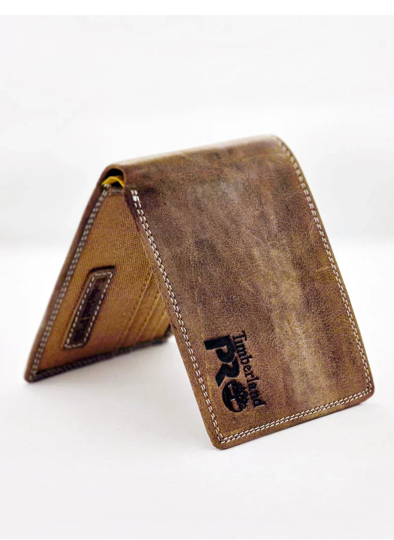 TL Brown Leather Wallet For Men