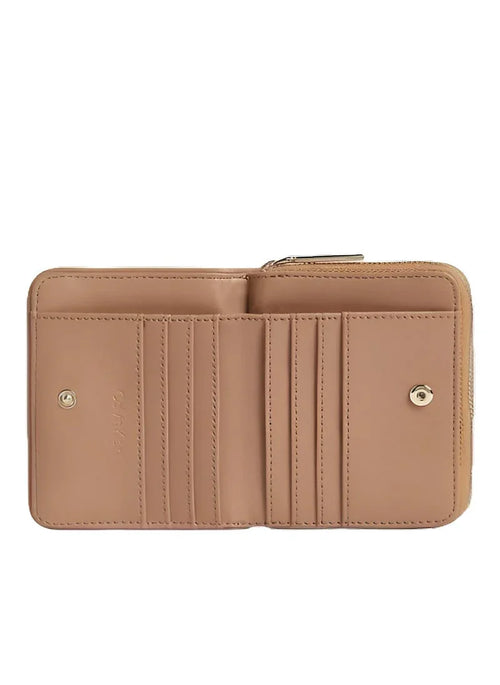 CK Quilted Nude Wallet For Women