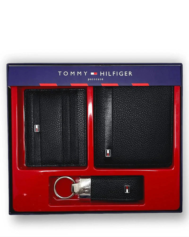 TH Wallet-Keychain-Card Holder Set For Men