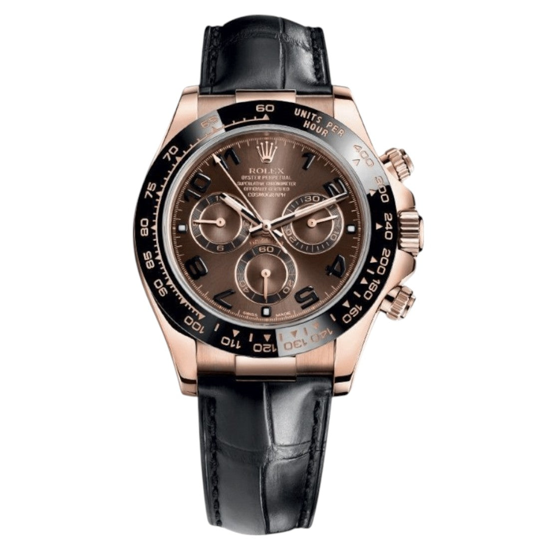 Rolex Daytona Mirror Leather Original Watch