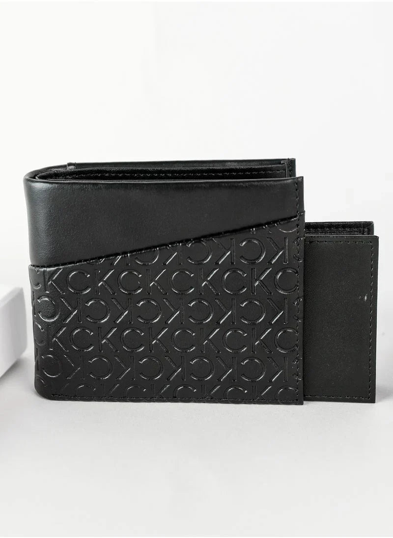 CK Black Leather Wallet For Men