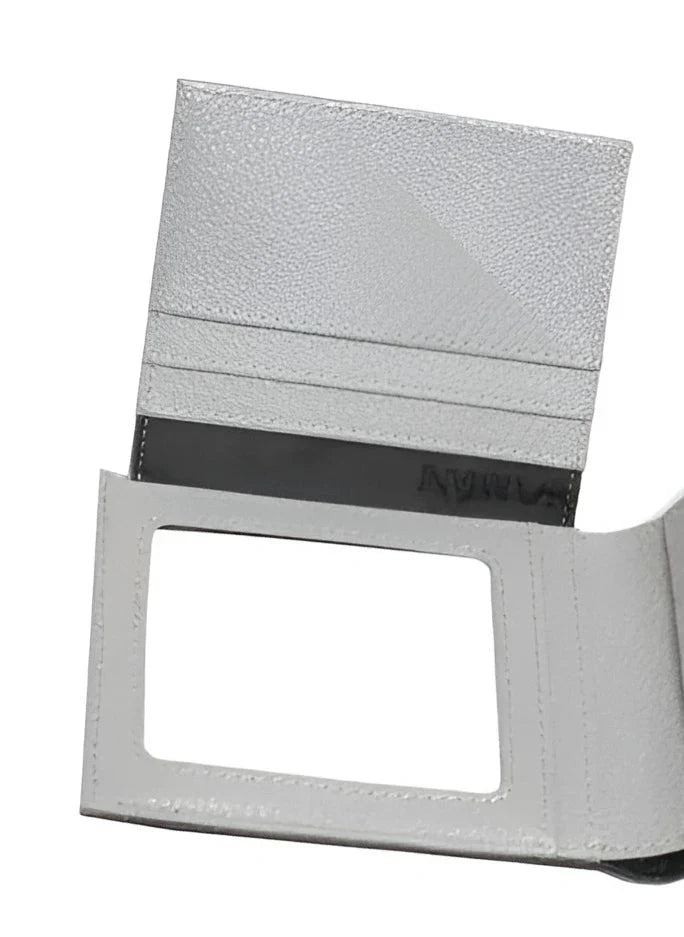 EA Black Leather Wallet For Men