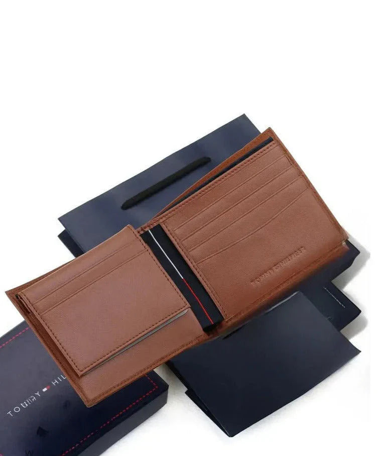 TH Brown Wallet For Men