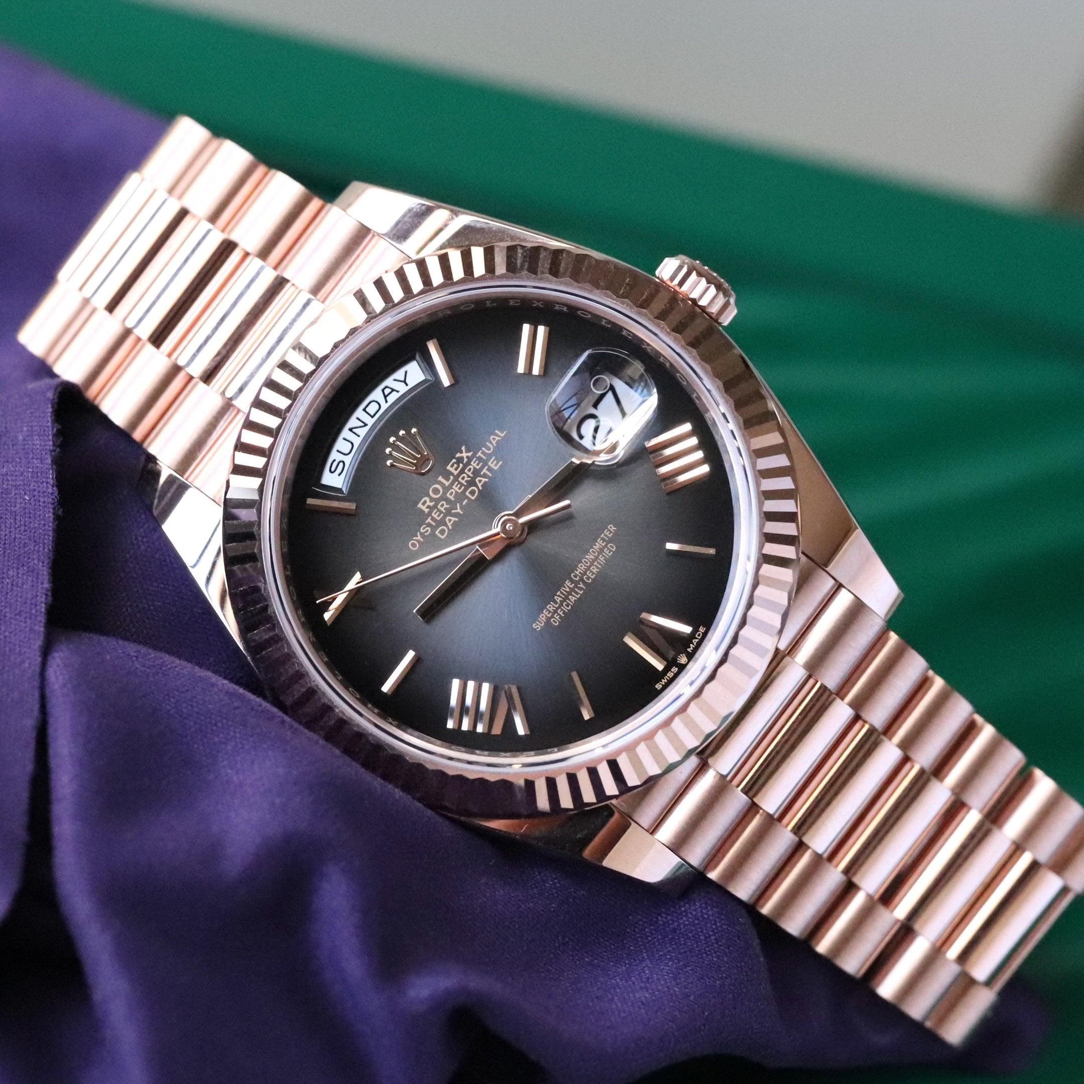 Rolex men's Day-Date watch