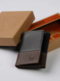 TL trifold leather wallet For Men