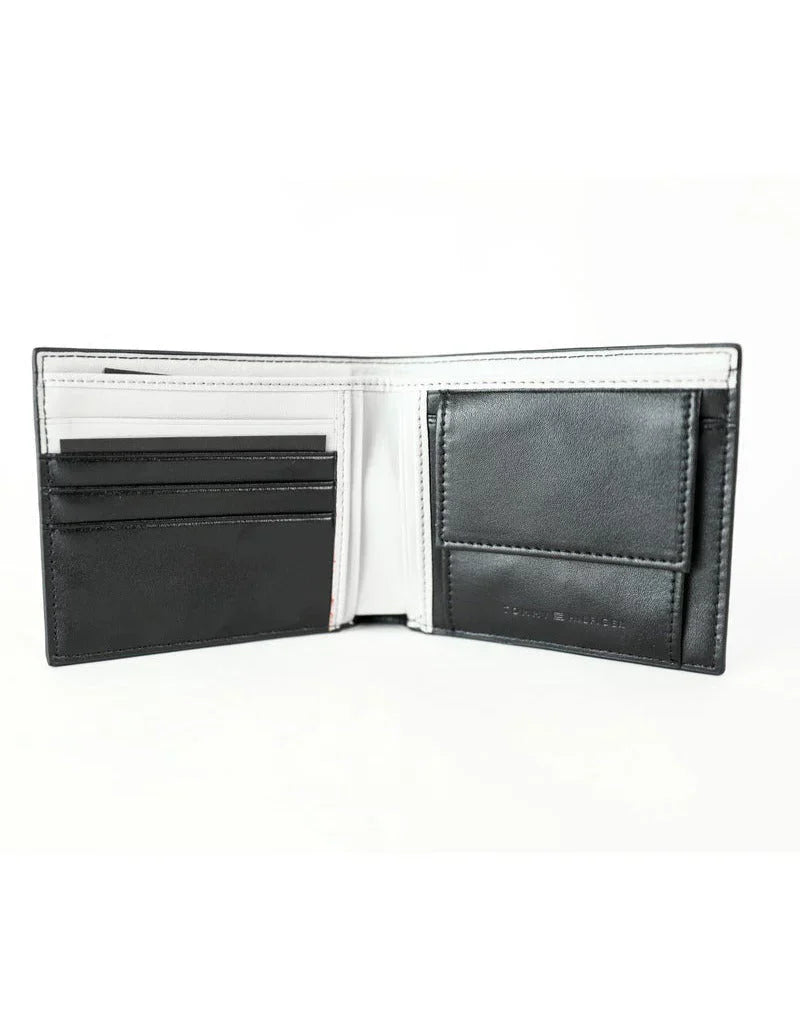 TH Black Wallet For Men