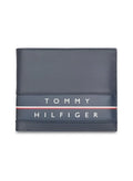 TH Navy Leather Wallet For Men