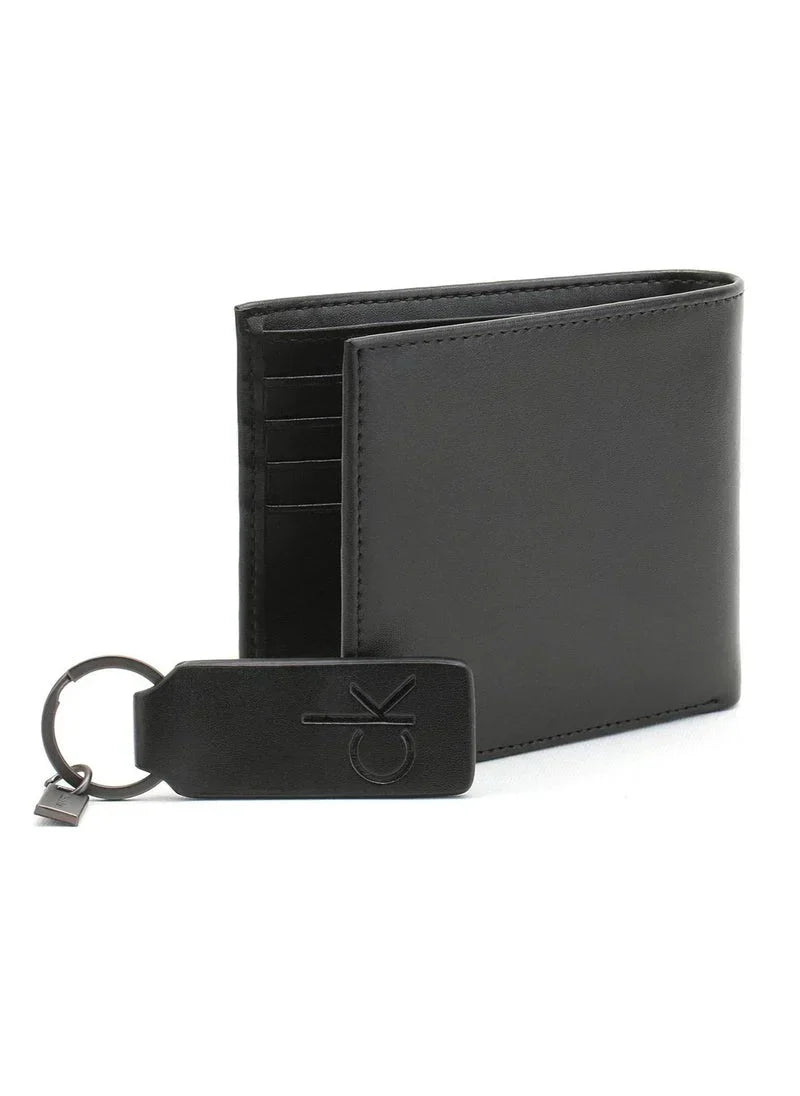 CK Wallet & Keychain Set For Men