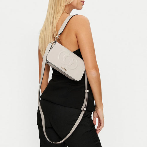 Guess Beige Women Shoulder Bag Hwevg951320
