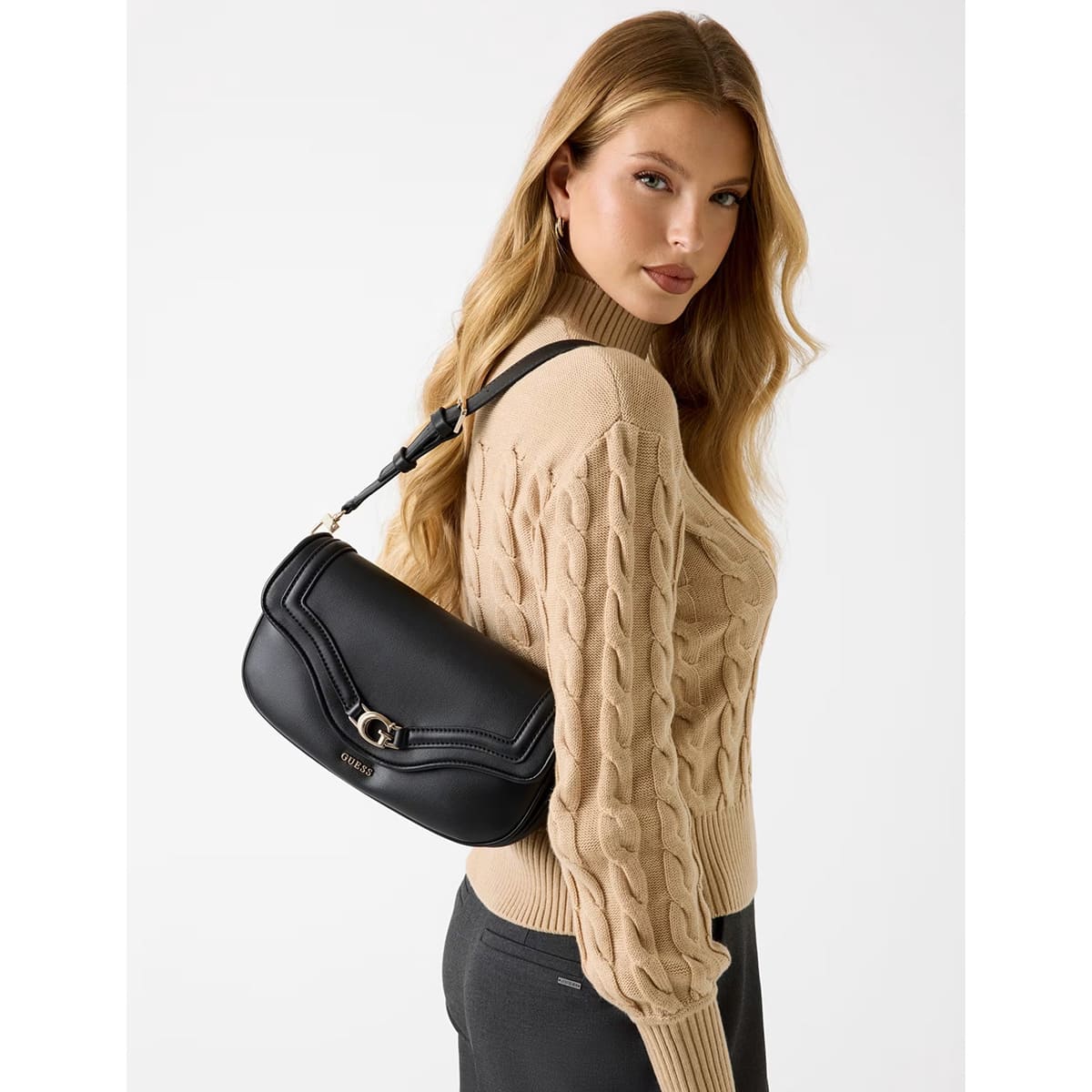Guess Black Women Handbag Shoulder Bag Hwbg7993200 Bla