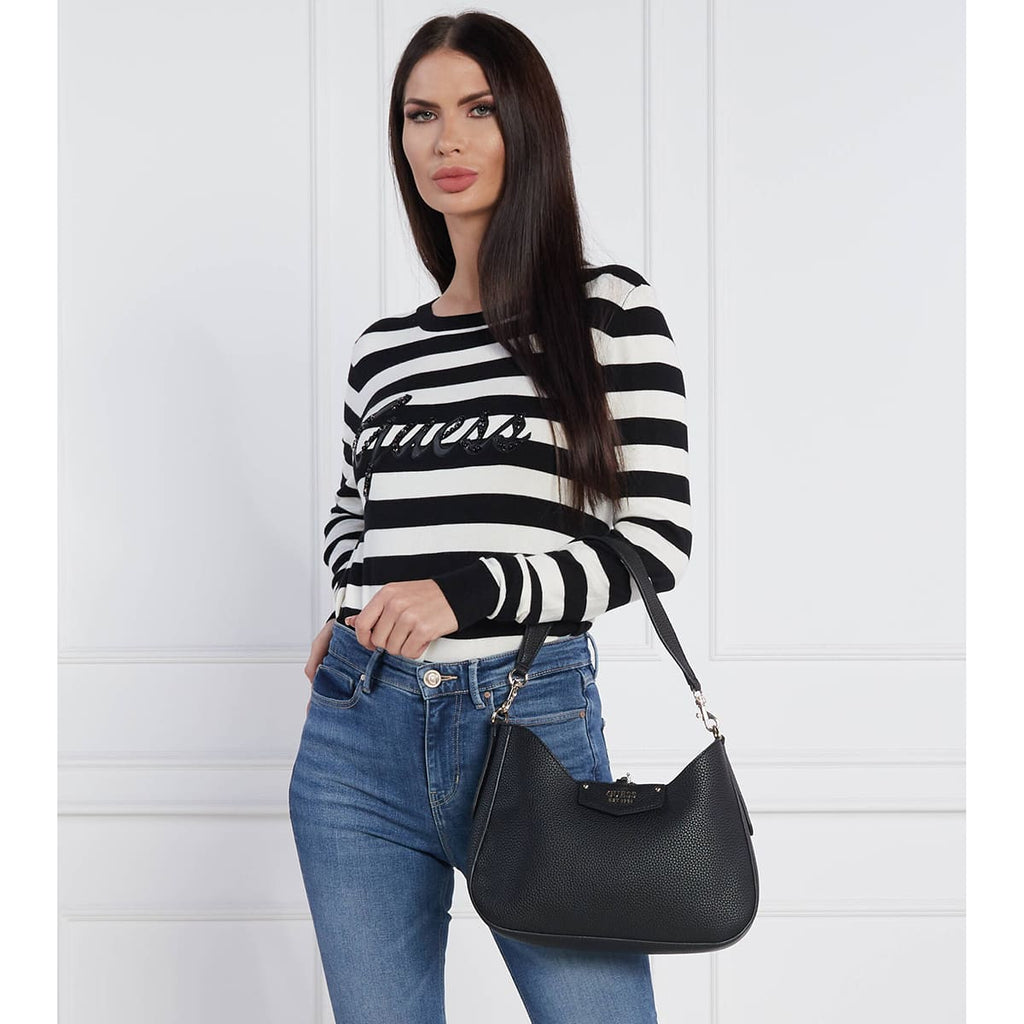 Guess Black Women Shoulder Bag Hwevg839002 Bla