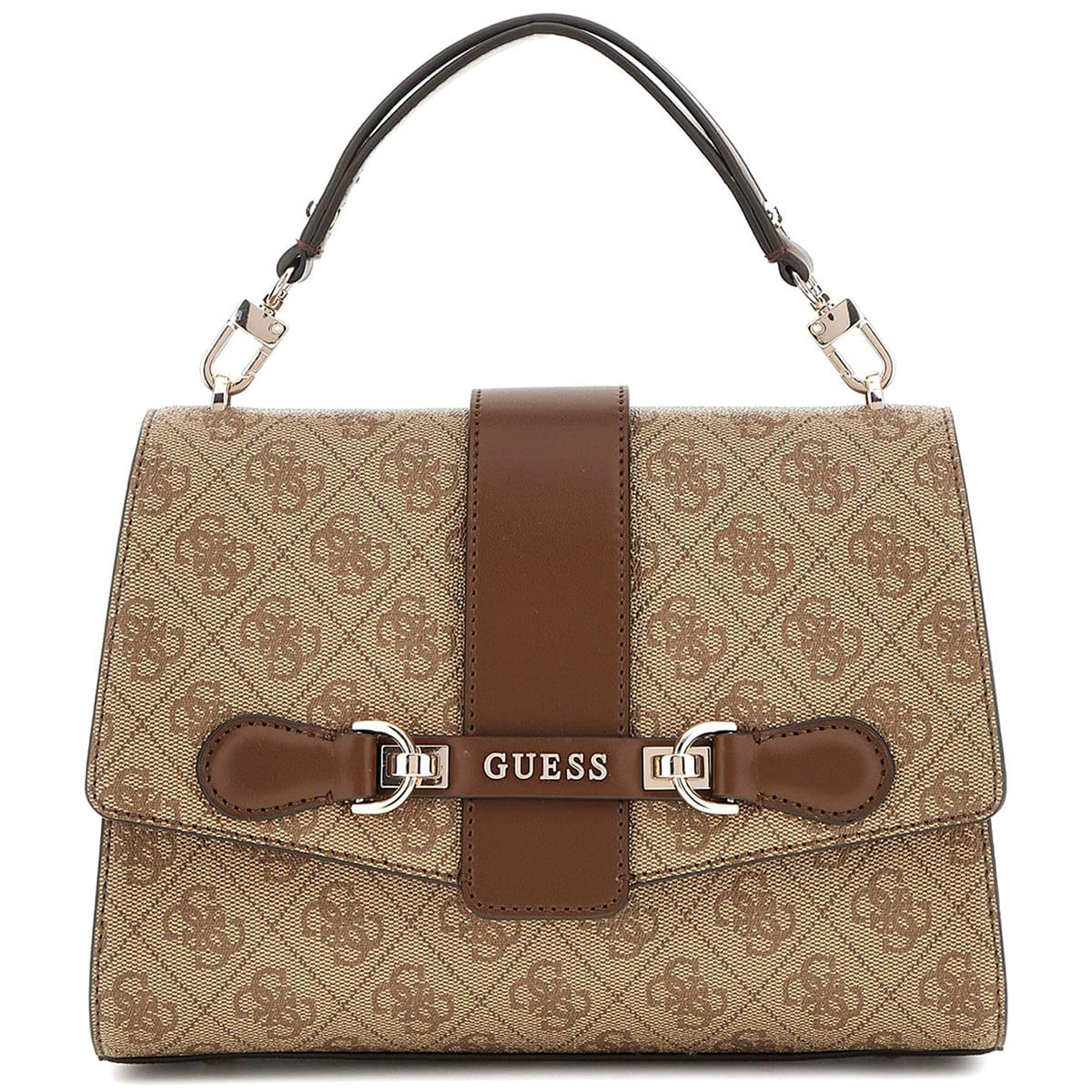 Guess Brown Beige Light Brown Women Handbag Hwsg9500200 Lgw