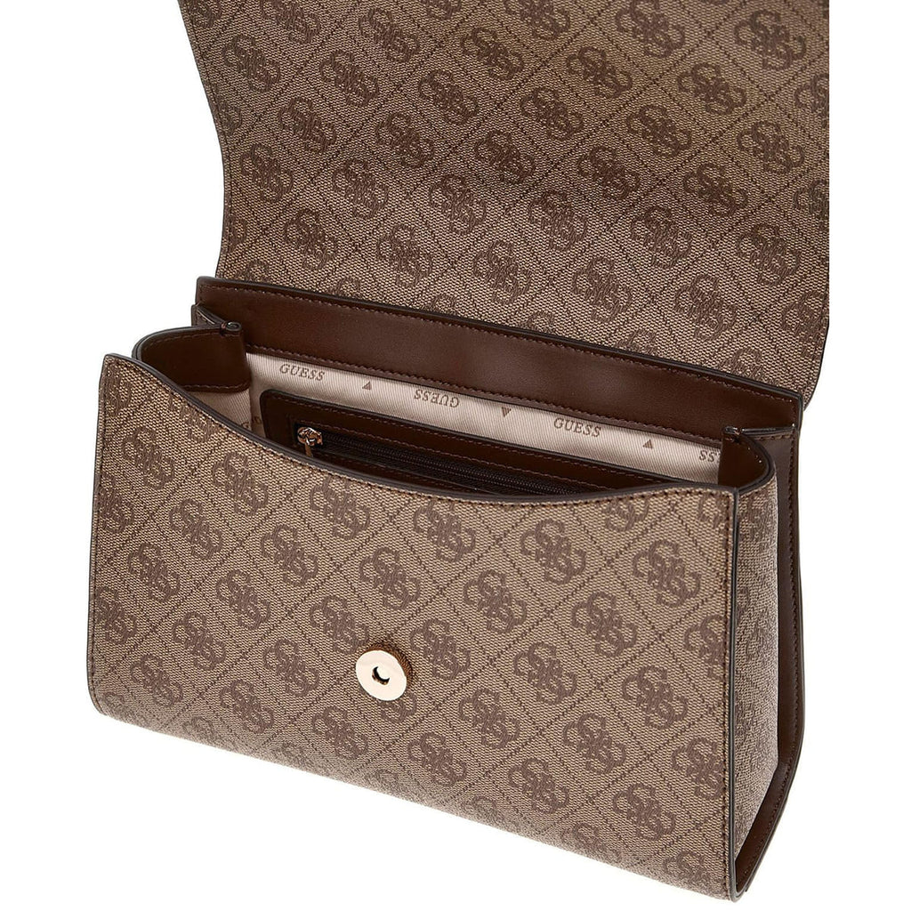 Guess Brown Beige Light Brown Women Handbag Hwsg9500200 Lgw